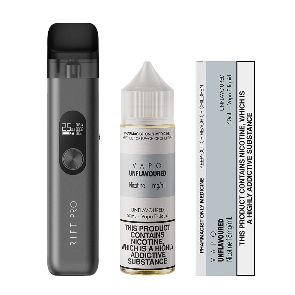 Vapo - Starter Kit - Freebase Nicotine (Refillable)
