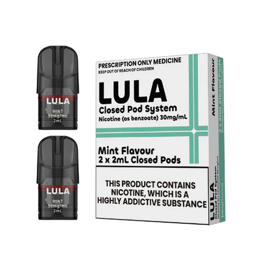 LULA - Mint - 1 Pack Closed Pods (2 x 2ml)