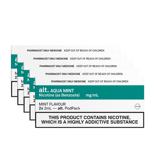 alt. - Aqua Mint - 5 Pack Pods (10 x 2ml)