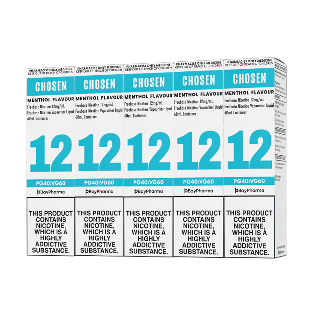 CHOSEN - Menthol Freebase - E-Liquid (5pk)