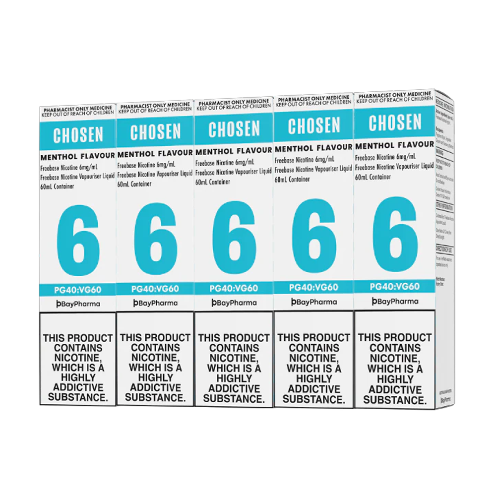 CHOSEN - Menthol Freebase - E-Liquid (5pk)