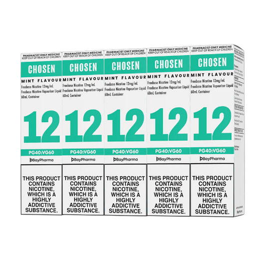 CHOSEN - Mint Freebase - E-Liquid (5pk)