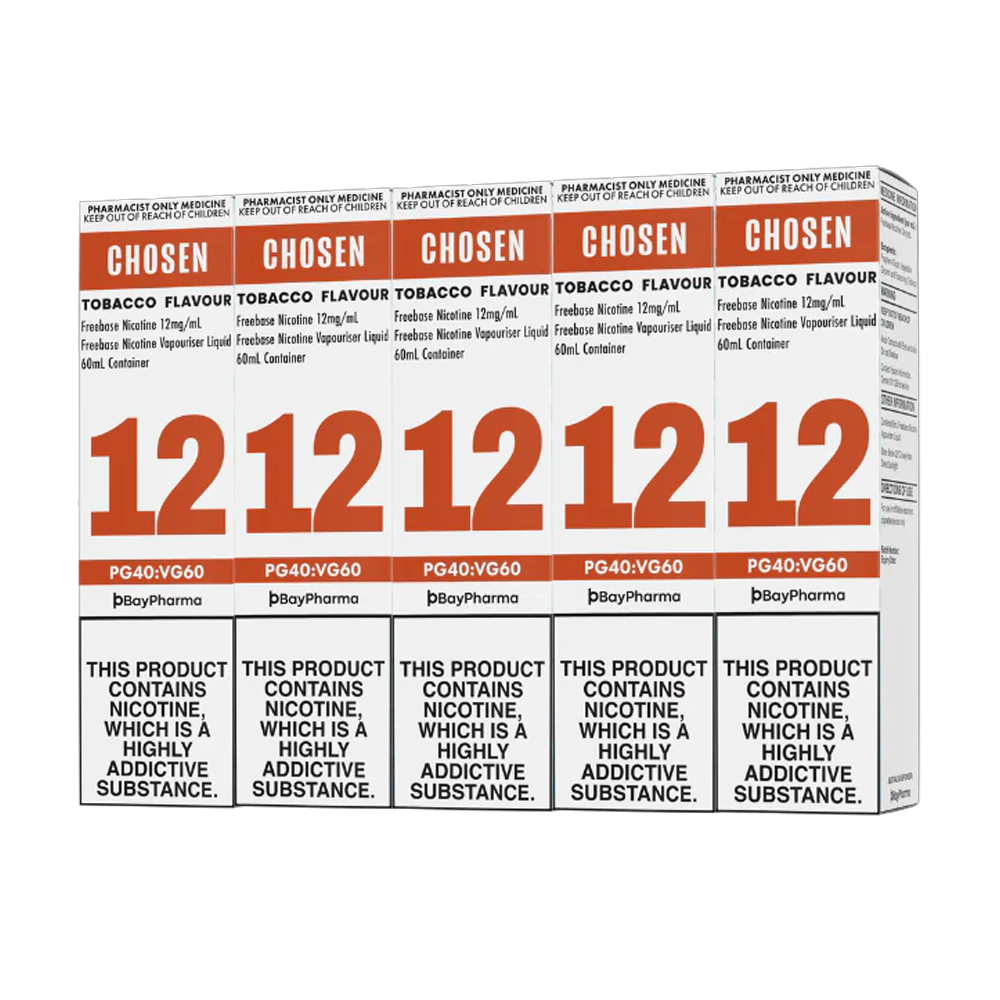 CHOSEN - Tobacco Freebase - E-Liquid (5pk)