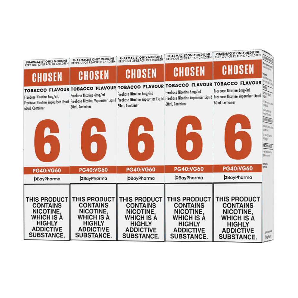 CHOSEN - Tobacco Freebase - E-Liquid (5pk)