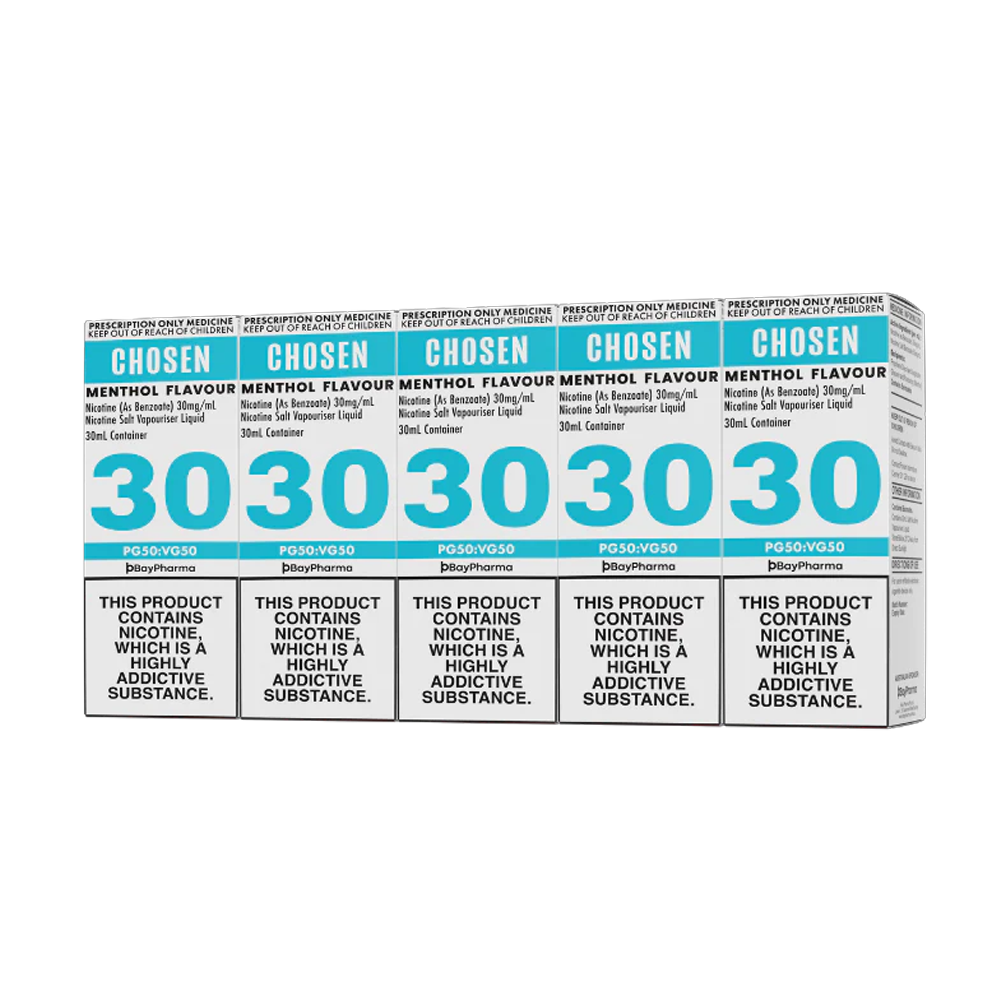 CHOSEN - Menthol Salts - E-Liquid (5pk)