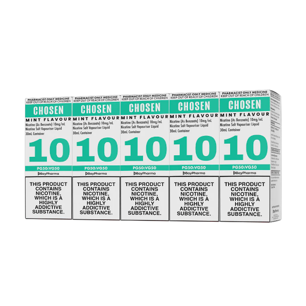 CHOSEN - Mint Salts - E-Liquid (5pk)