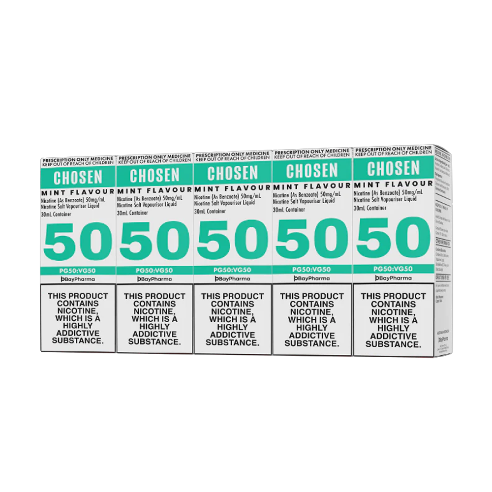CHOSEN - Mint Salts - E-Liquid (5pk)