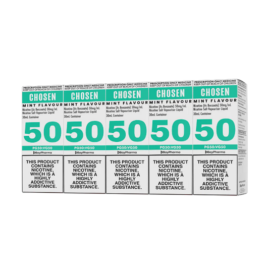 CHOSEN - Mint Salts - E-Liquid (5pk)