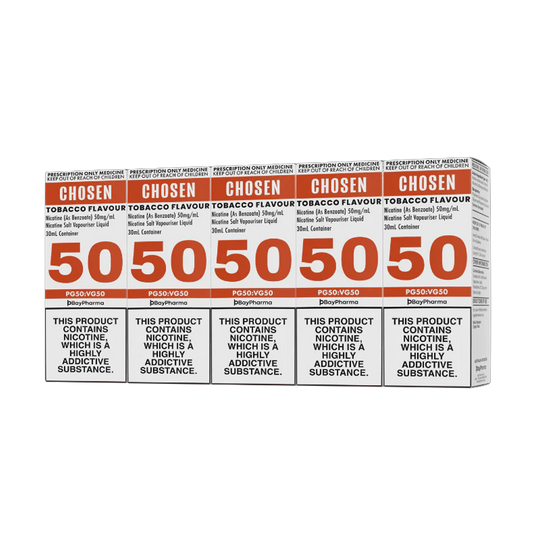 CHOSEN - Tobacco Salts - E-Liquid (5pk)