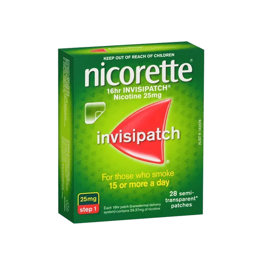 Nicorette - 16h Nicotine Patches 25mg (28 Pack)