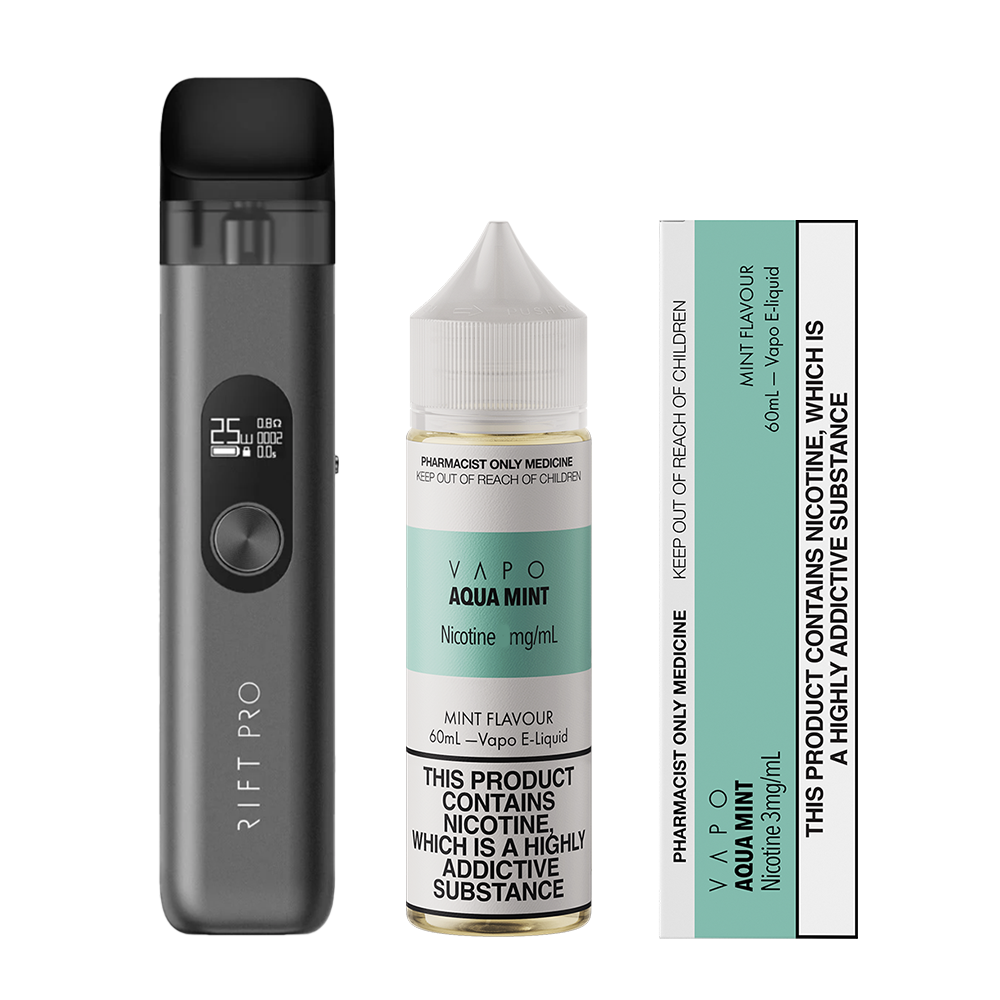 Vapo - Starter Kit - Freebase Nicotine (Refillable)