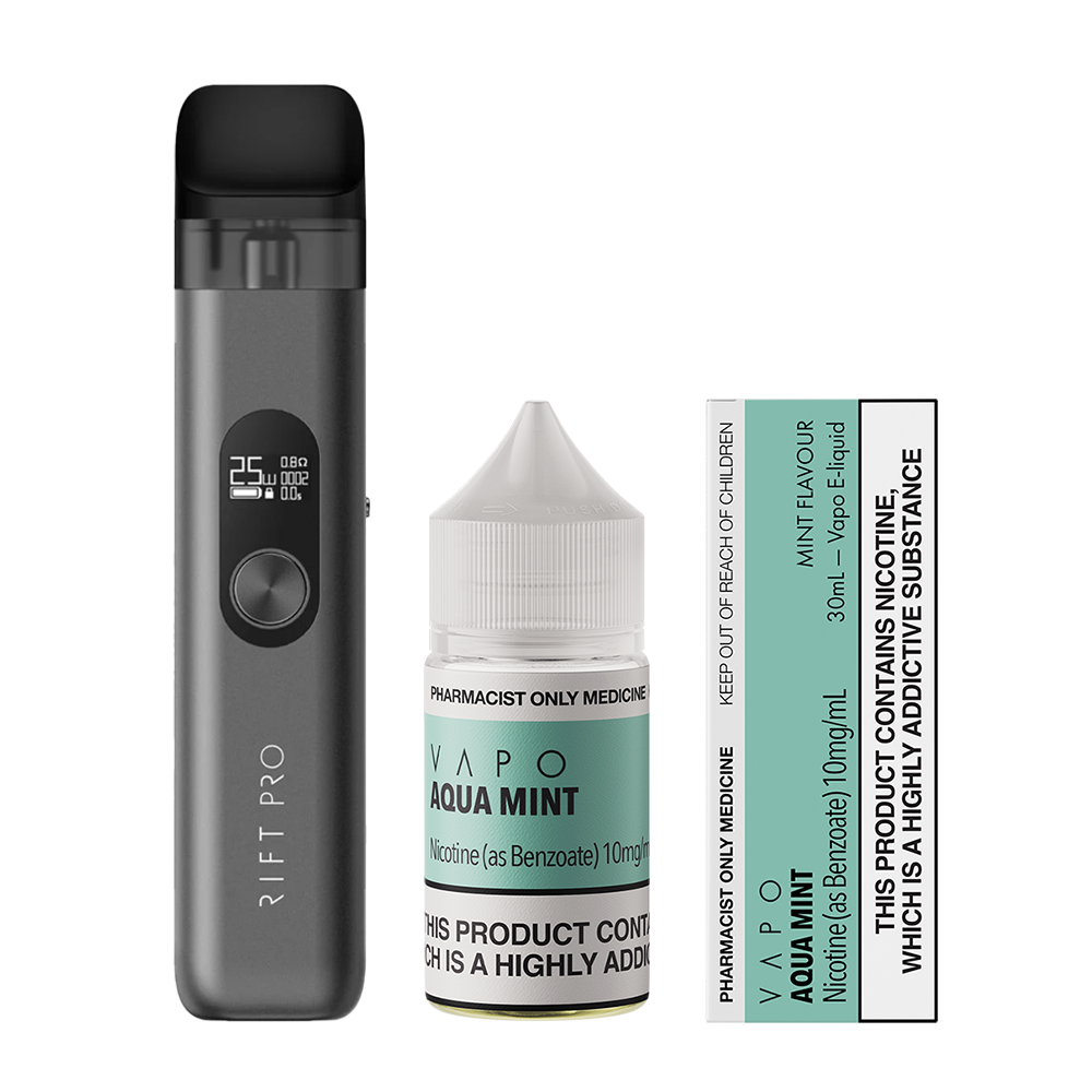 Vapo - Starter Kit - Nicotine Salts (Refillable)