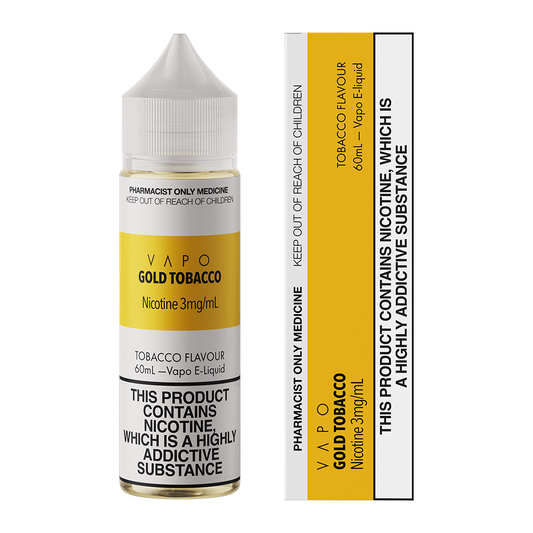 Vapo - Gold Tobacco Freebase -  E-Liquid