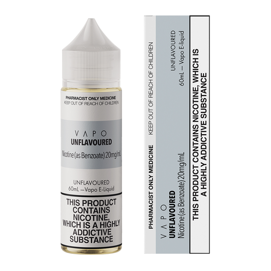 Vapo - Unflavoured Salts - E-Liquid